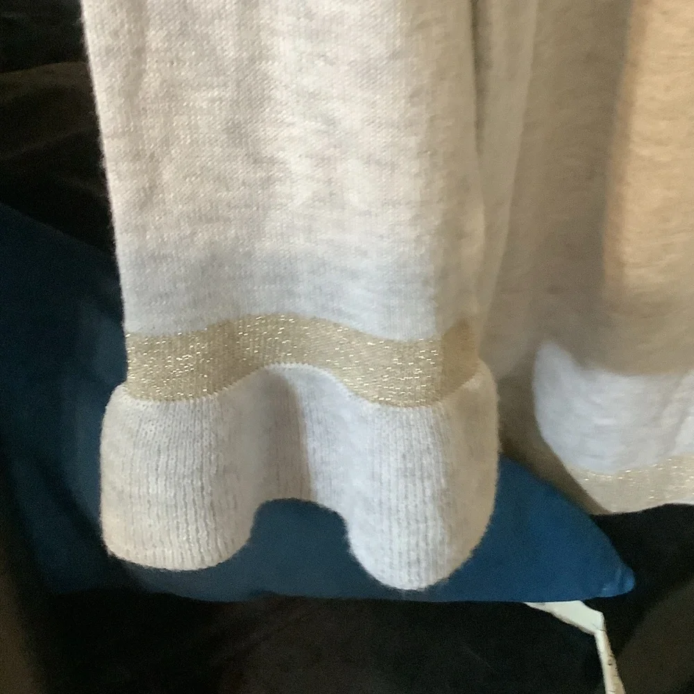 Lilly Pulitzer Heathered‎ Seaside Grey Sweater, XS, new